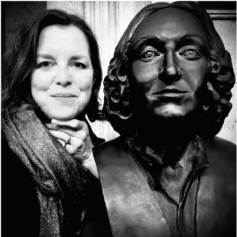 Joanna Forbes L’Estrange in der Vivaldi-Kirche, Venedig, April 2024